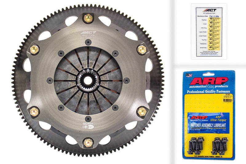 ACT T1R3-T01 Triple Disc HD Sintered Iron Race Clutch Kit for 2JZ-GTE / G-Force Transmission Setup