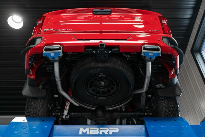 MBRP 19-Up Chevy Silverado 1500 6.2L 2.5in Catback Dual Rear Exit T304