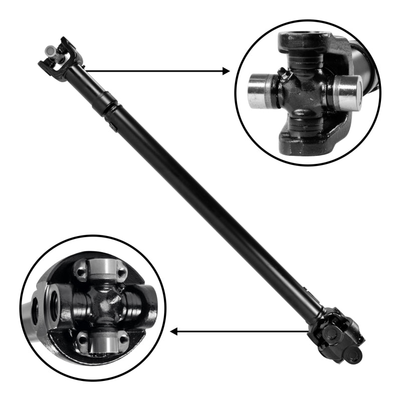 Yukon Gear & Axle ZDS9765 USA Standard Front Driveshaft for Jeep Wrangler 38-1/4in Center to Center