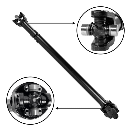 Yukon Gear & Axle ZDS9765 USA Standard Front Driveshaft for Jeep Wrangler 38-1/4in Center to Center