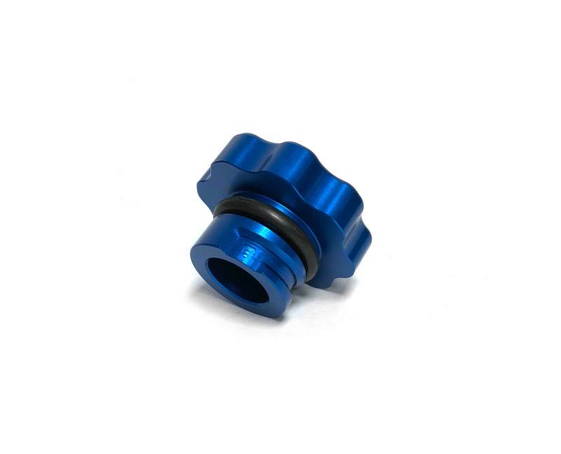 Fleece Performance FPE-DMAX-OC-BLU for 01-16 GM 2500/3500 Duramax Billet Oil Cap Cover - Blue