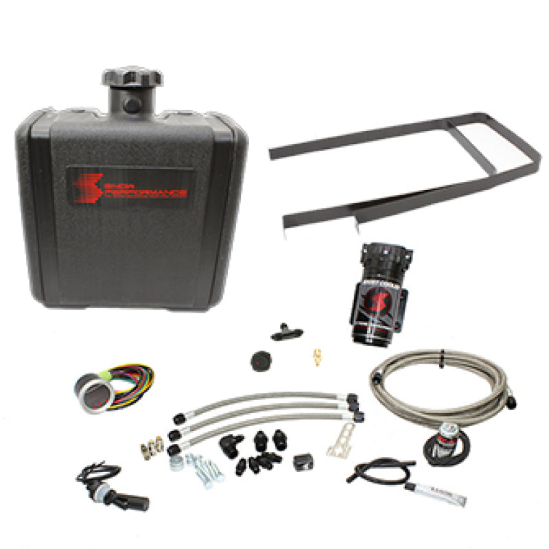 Snow Performance SNO-400-BRD-T for Cummins Stage 2 Bst Cooler Water Injection Kit (SS Brded Line/4AN Fittings) w/o Tank