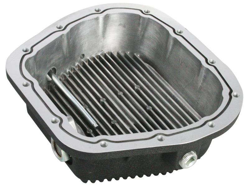 aFe Power Rear Differential Cover (Machined) 12 Bolt 9.75in 11-13 Ford F-150 EcoBoost V6 3.5L (TT) - #46-70152
