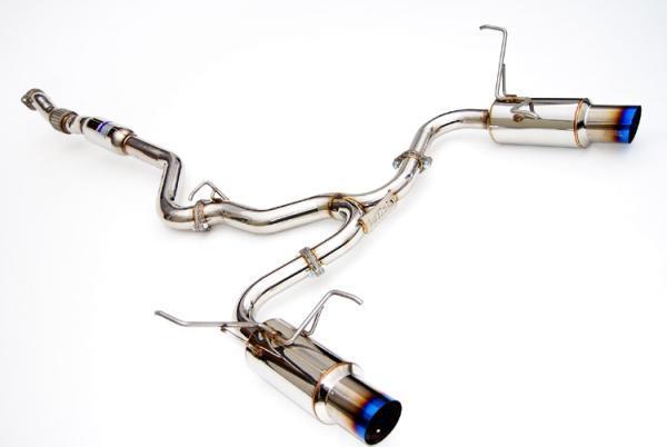 Invidia HS08STIGTT 08-14 Subaru STI 11-14 WRX Hatchback Dual N1 Titanium tip Cat-back Exhaust