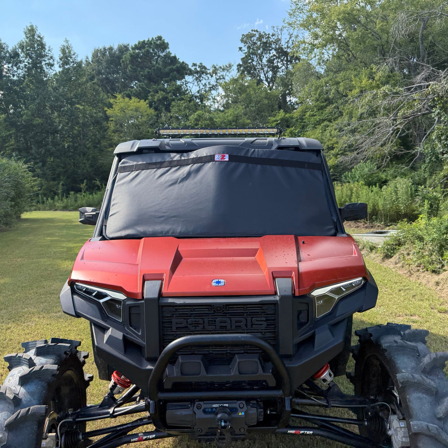 Seizmik 24+ Polaris Xpedition ADV/5 Windshield Protector - Black 66-10124