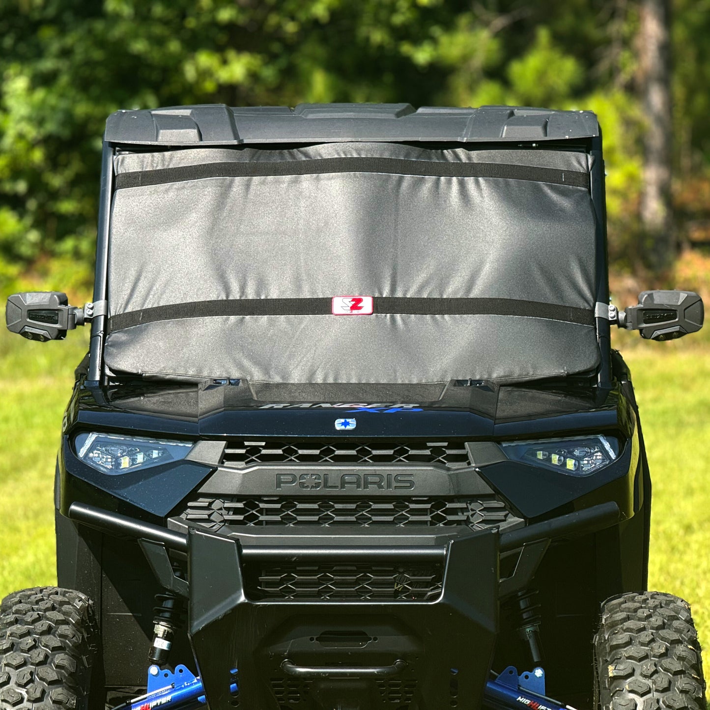 Seizmik 18+ Polaris Ranger XP 1000 Windshield Protector - Black 66-10127
