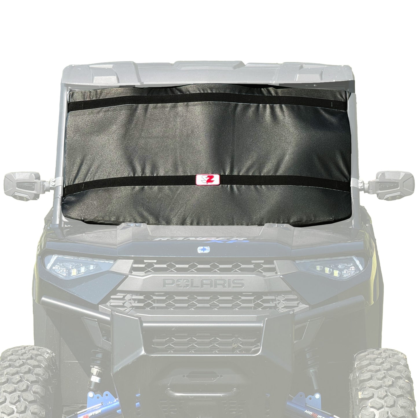 Seizmik 18+ Polaris Ranger XP 1000 Windshield Protector - Black 66-10127