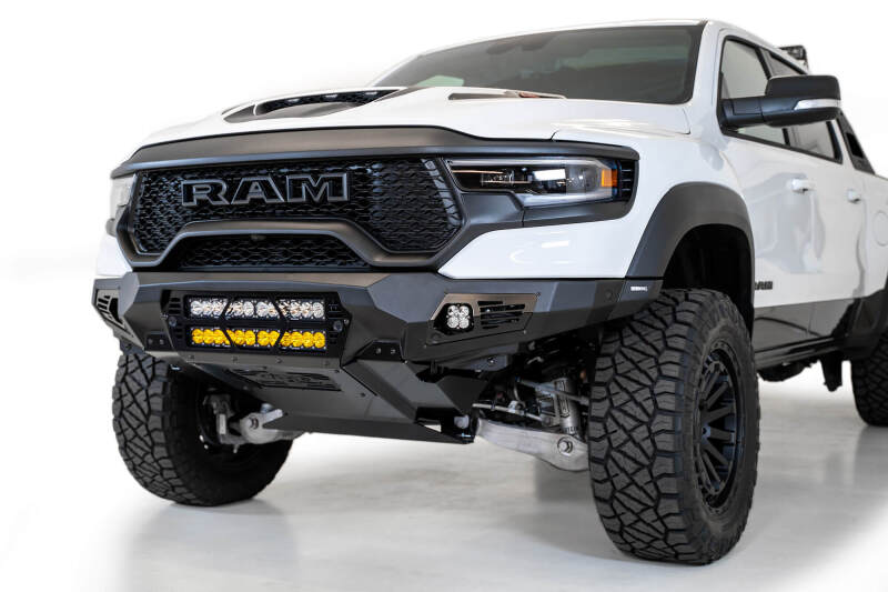 Addictive Desert Designs for 2021 Ram 1500 TRX Bomber Front Bumper (20in Lights)