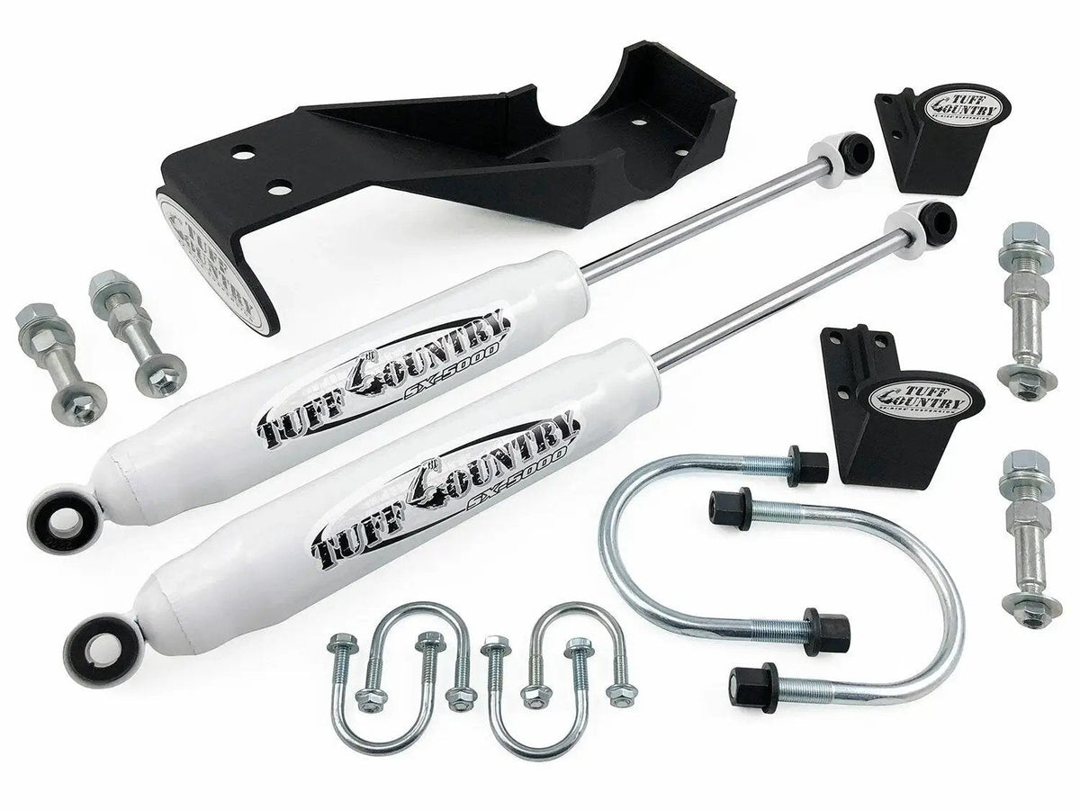 Tuff Country 66250 Dual Steering Stabilizer for 2005-2023 Ford F-250 / F-350 4WD