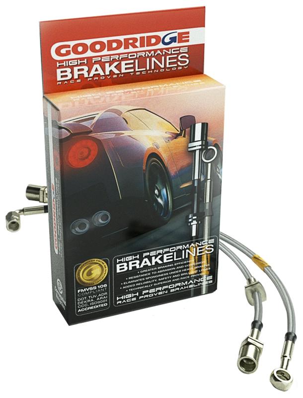 Goodridge 08-13 BMW M3 Stainless Steel Brake Line Kit 31053