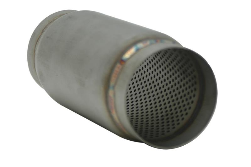 Vibrant SS Race Muffler 3.5in inlet/outlet x 9in long