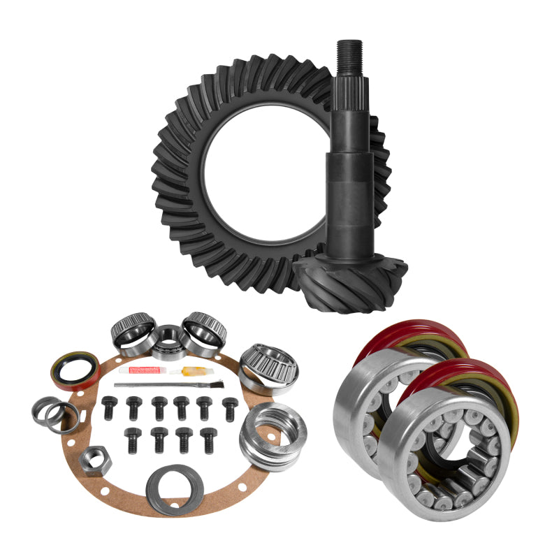 Yukon Gear & Axle YGK2007 8.5in for GM 3.73 Rear Ring & Pinion Install Kit Axle Bearings 1.78in Case Journal