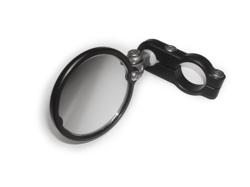 CRG Constructors BSLS-100 Blindsight Folding 2in Round Bar End Mirror Black