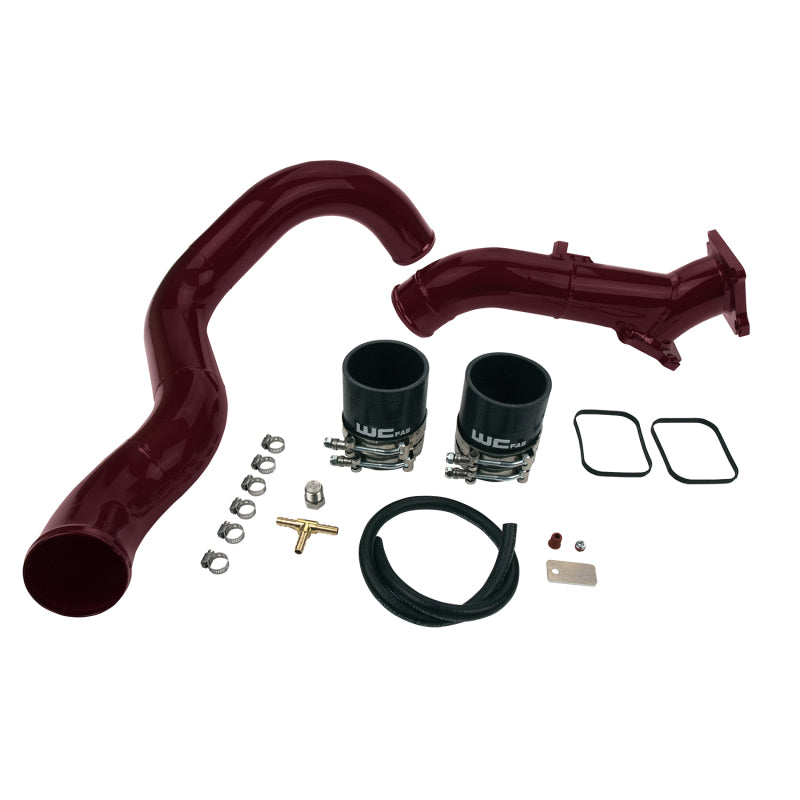Wehrli Custom Fabrication WCF100693-GRY 3in Y-Bridge Kit WCFab Grey for 2001-2004 Chevrolet Silverado / GMC Sierra 2500 HD / 3500 6.6L LB7 Duramax