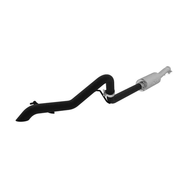 MBRP 12 Jeep Wrangler/Rubicon 3.6L V6 Cat Back Off-Road Black Exhaust