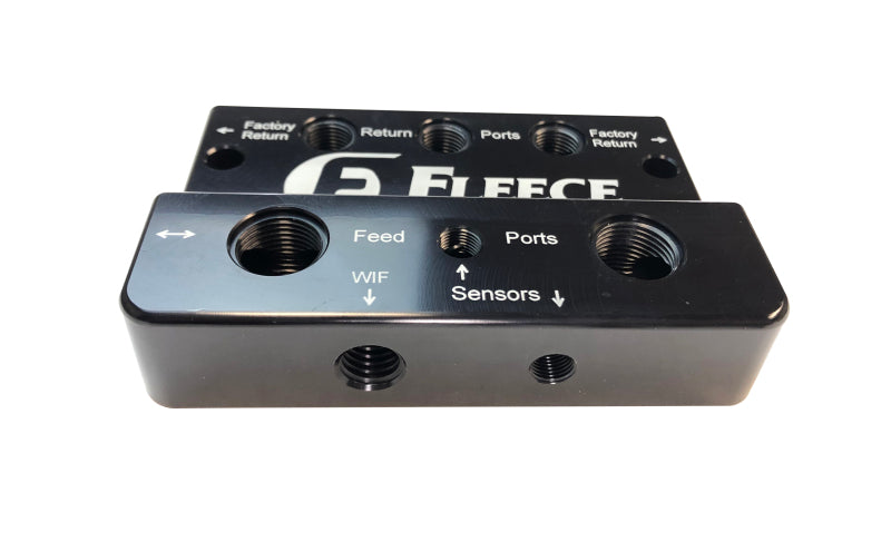 Fleece Performance FPE-FFD-RF-4G for 10-12 Dodge 6.7L Cummins 4th Gen Fuel Distribution Block