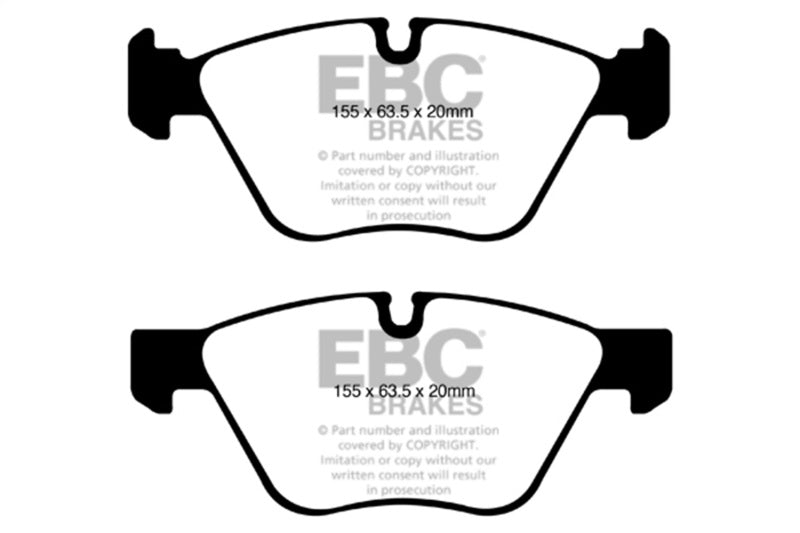 EBC 08-10 BMW 128 3.0 Redstuff Front Brake Pads DP31600C