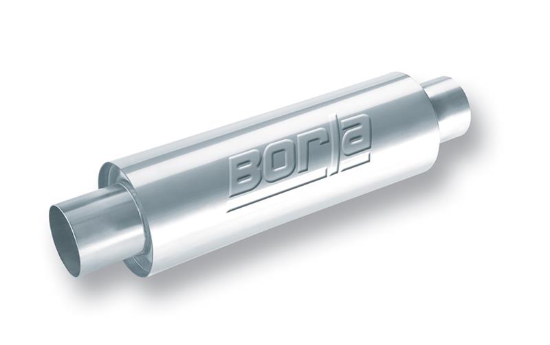 Borla 40086 XR-1 Racing Sportsman 3.5 inch Center-Center 15in x 5in Round Muffler - #40086