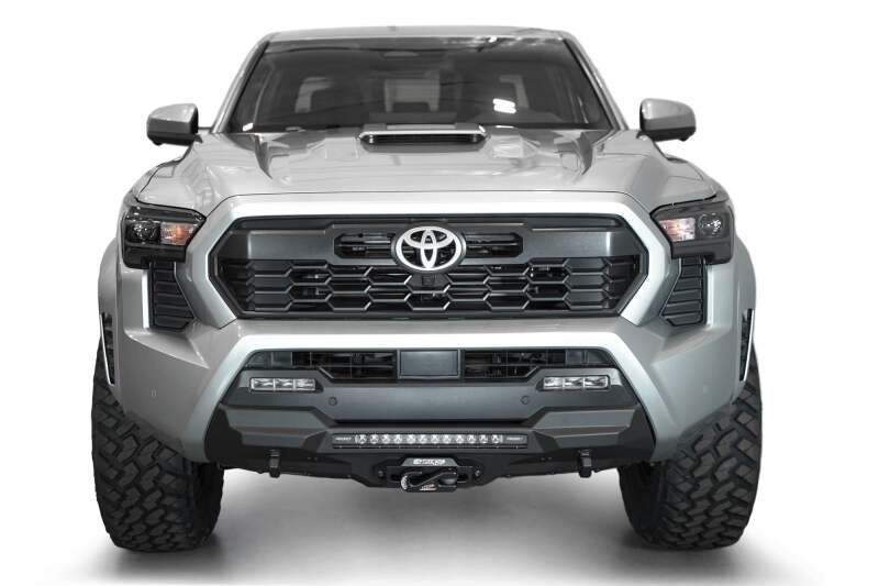 Addictive Desert Designs for 2024 Toyota Tacoma Stealth Center Mount Winch Front Bumper