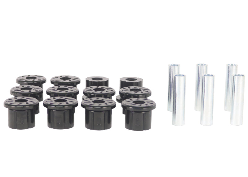 Whiteline W73477 Spring Bushing Kit for 1970-1987 GMC Jimmy, 1975-1986 Chevrolet K10, 1975-1986 Chevrolet K20 and More