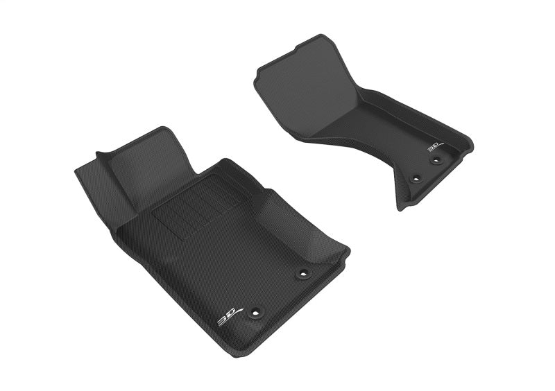 3D MAXpider Kagu Front Floor Mats for 2017-2020 Fiat 124 Spider