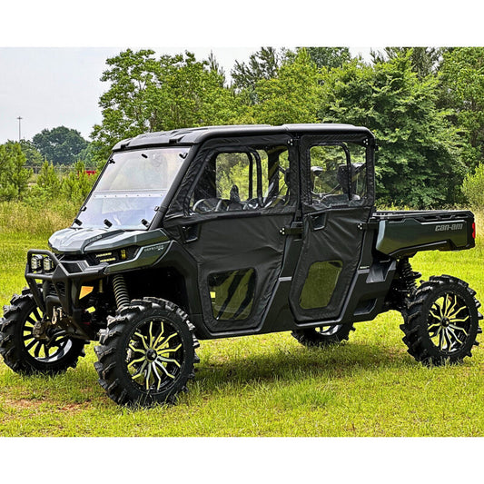 Seizmik 16-24 Can-Am HD10 Defender Max Rear Framed Soft Door Kit 52-06032kit