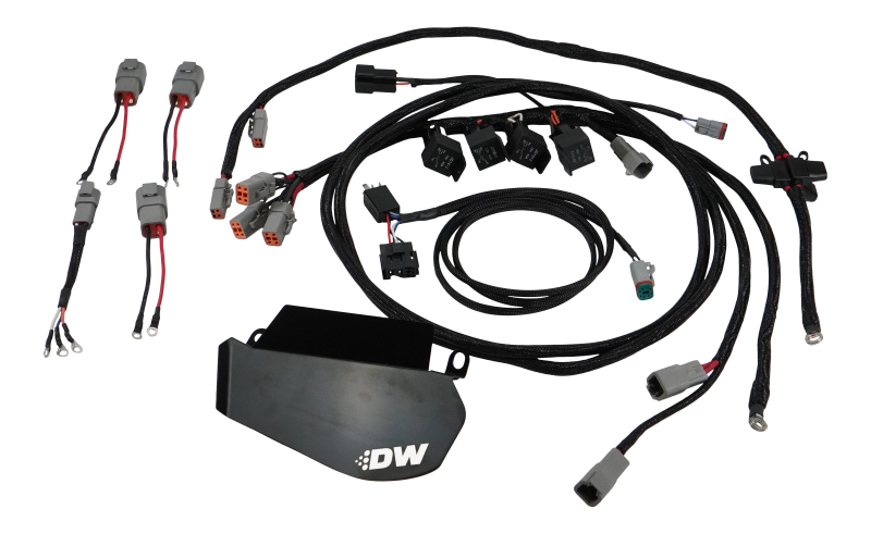 DeatschWerks 09-24 Nissan GT-R R35 X3 Fuel Pump Module PNP Heavy Duty Hardwire Kit