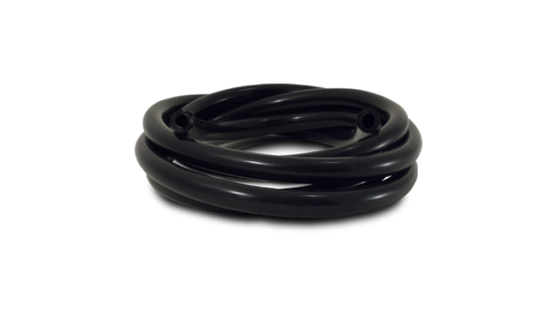 Vibrant 1/4 (6.35mm) I.D. x 25 ft. of Silicon Vacuum Hose - Black