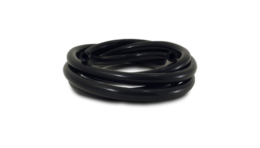 Vibrant 3/8 (9.5mm) I.D. x 10 ft. of Silicon Vacuum Hose - Black