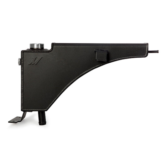 Mishimoto 99-03 Ford 7.3L Powerstroke Aluminum Degas Tank - Micro-Wrinkle Black - #MMRT-F2D-99EMWBK