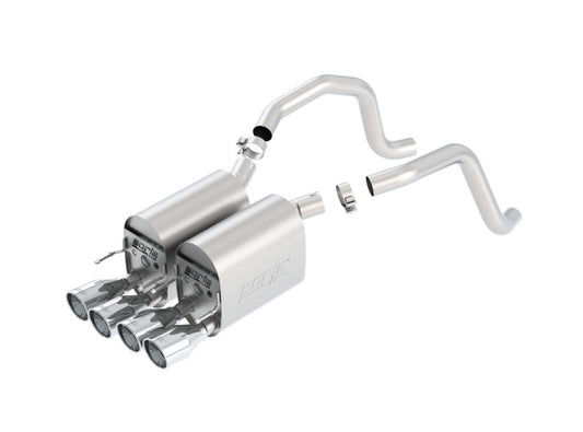 Borla 11815 05-08 Corvette Coupe/Conv 6.0L/6.2L 8cyl AT/MT 6spd S-Type II SS Exhaust (rear section only) - #11815