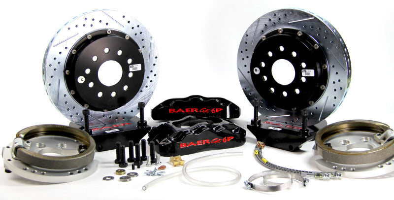 Baer Brakes 92-93 GMC Typhoon 14in Pro+ Rear Brake Kit-Black-