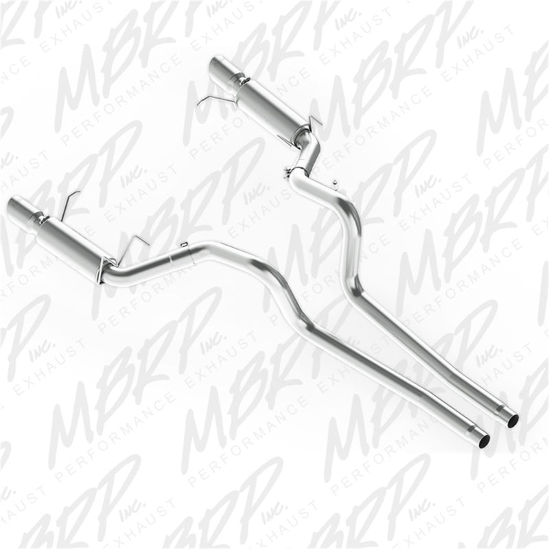 MBRP 11-14 Ford Mustang GT 5.0L Race Version AL 3in Cat Back Exhaust