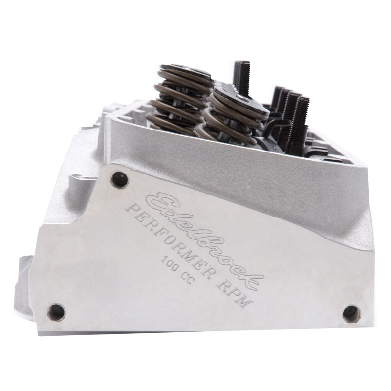 Edelbrock 60439 Cylinder Head BBC Performer RPM Oval Port 100cc Complete Single with Springs