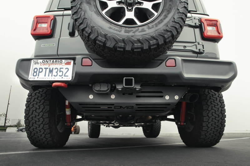 DV8 Offroad 20-22 Jeep Wrangler JL (3.0L Diesel) Rear Diff Skid Plate for Dana 44 - #SPJL-05D