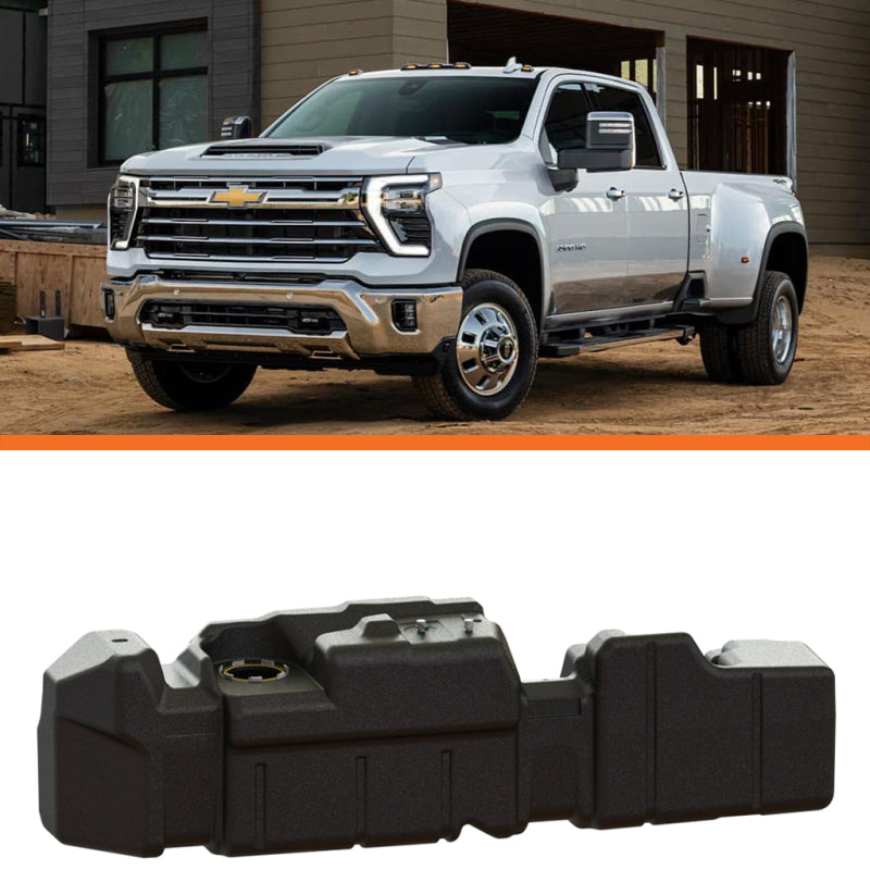 Titan Fuel Tanks 20-26 GM 2500/3500 Duramax Crew Cab Long Bed 60 Gallon XXL Mid-Ship Fuel Tank 7010320