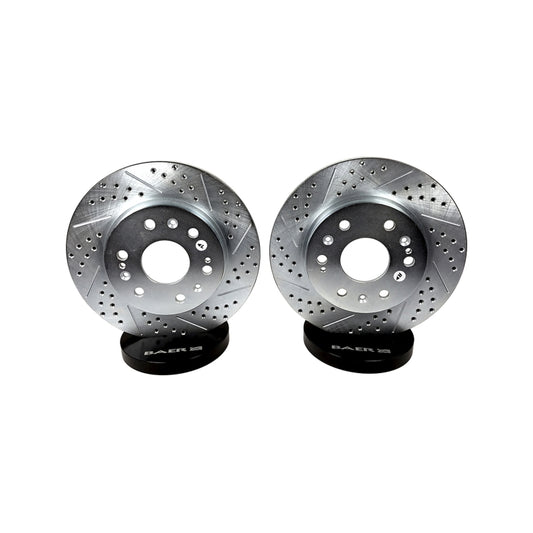 Baer Brakes 03-09 Toyota 4Runner w/ 12.56in Front Rotors Claw Performance Front Rotors