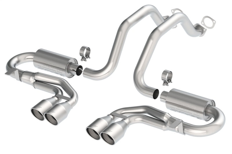 Borla 140038 Corvette Z06 Aggressive Catback Exhaust - #140038