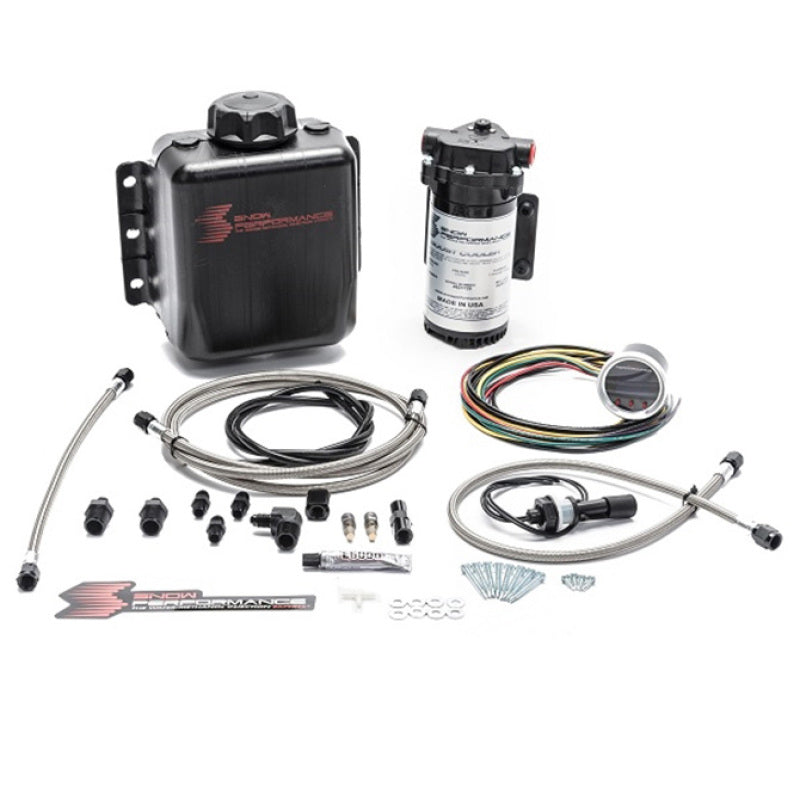 Snow Performance SNO-210-BRD Stg 2 BC F/I Prog Water Inj Kit SS Brd Line 4AN