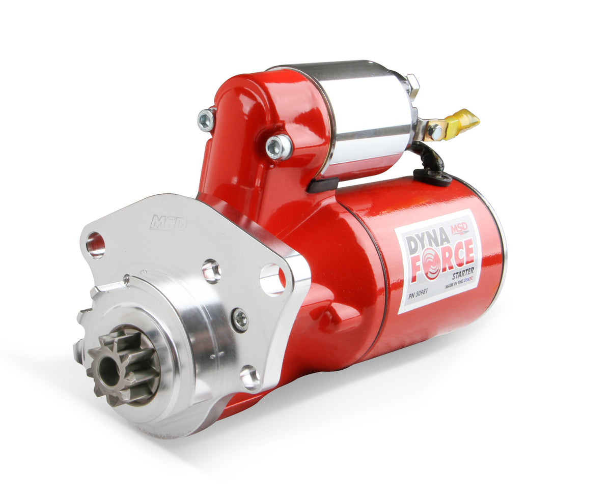 MSD 50981 DynaForce Starter - High Torque - Red