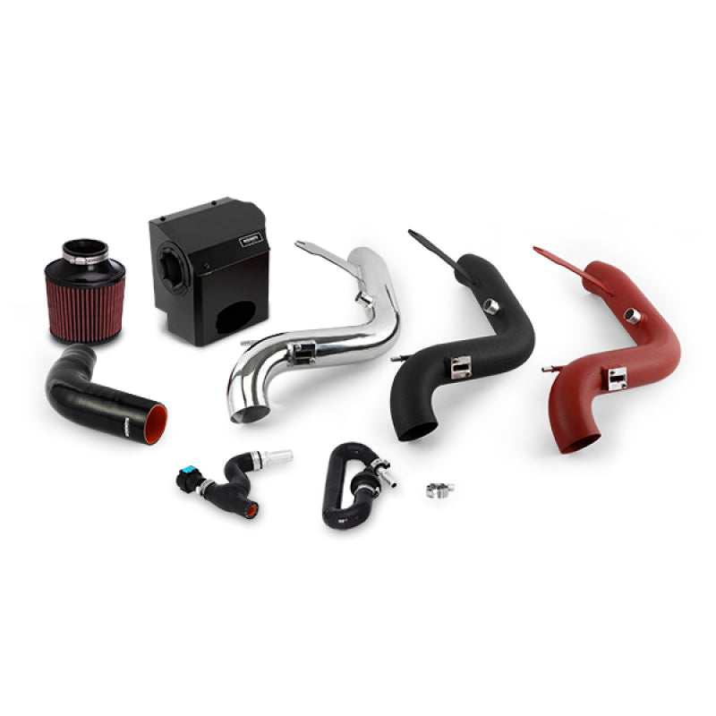 Mishimoto 2016 Ford Fiesta ST 1.6L Performance Air Intake Kit - Wrinkle Red - #MMAI-FIST-16WRD