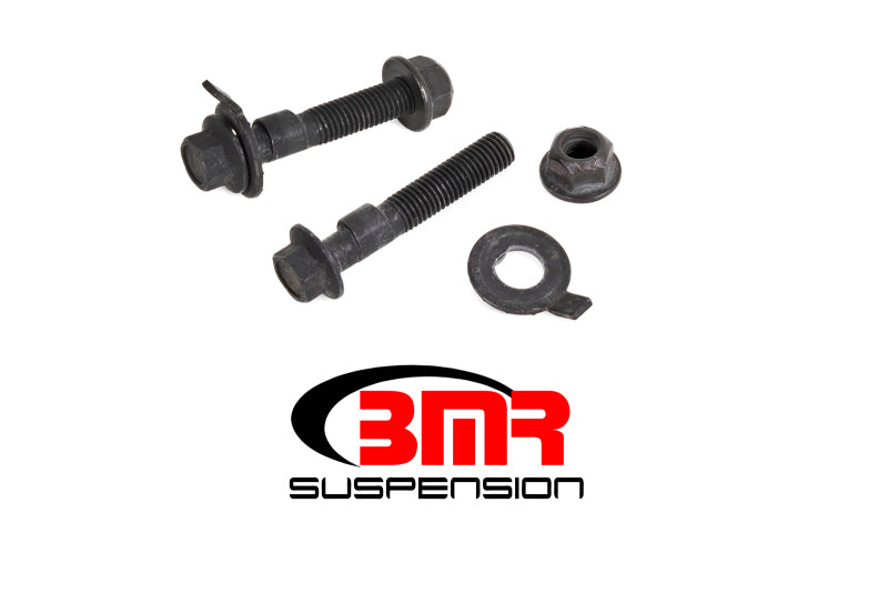 BMR 2015-2026 S550 Mustang Front Camber Bolts (2.5 Degree Offset) - Black