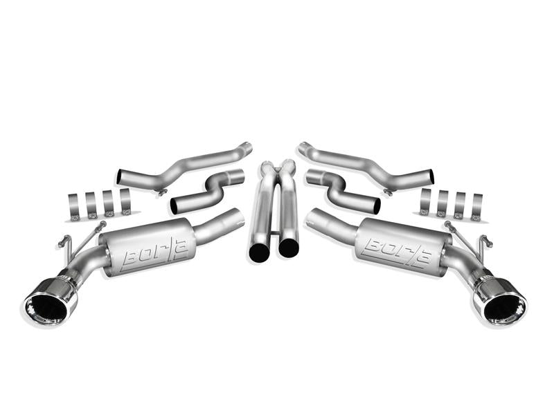 Borla 140356 10-13 Chevy Camaro SS 6.2L 8cyl Aggressive Catback Exhaust - #140356