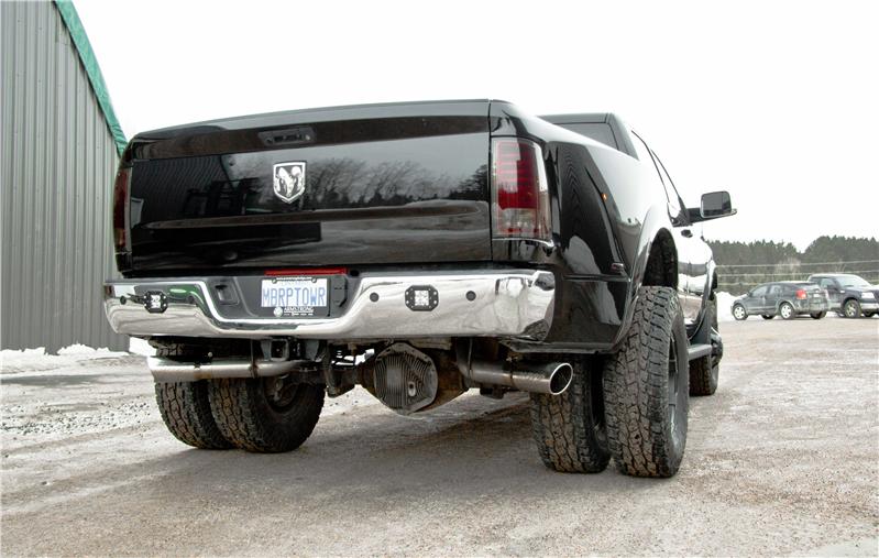 MBRP S6168AL 13-15 Dodge 25/3500 Cummins 6.7L(Excl. CC/SB)4in Filter Back Cool Duals AL(Leaf Spring) - #S6168AL