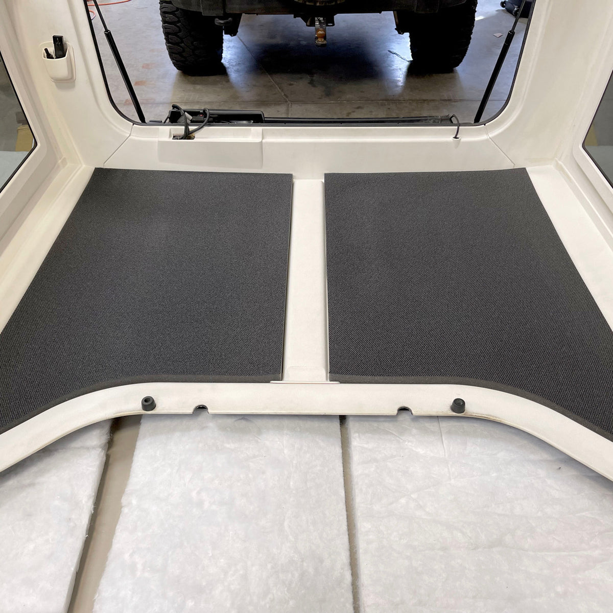 DEI for 2011-2018 Jeep Wrangler JK 2-Door Boom Mat Complete Headliner Kit - 6 Piece - Gray
