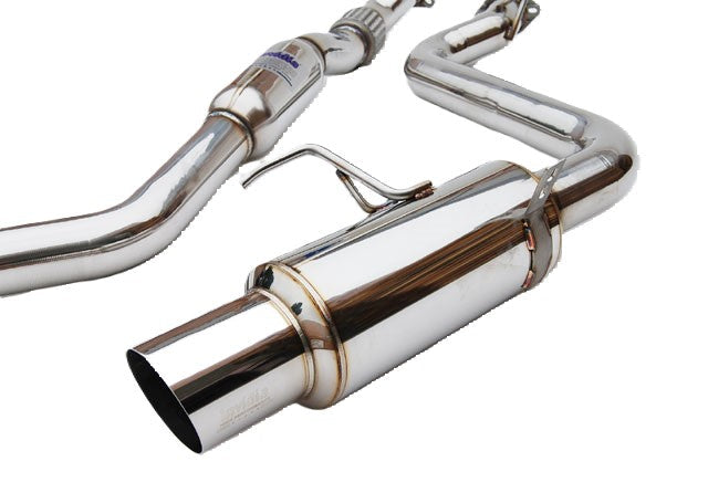 Invidia HS08SW4GTP 08-14 Subaru WRX Sedan Single N1 S.S.Tip Cat-back Exhaust