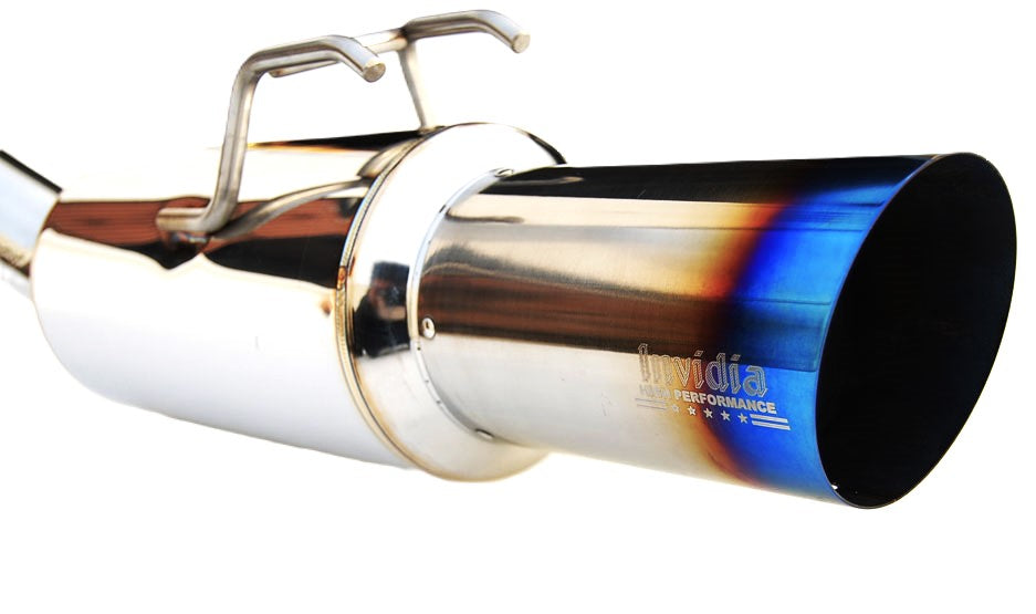 Invidia HS12HC2STT 12-16 Honda Civic Si Coupe N1 76mm Titanium tip Cat-back Exhaust