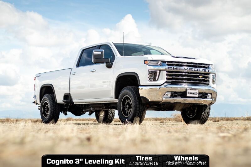 Cognito Motorsports 110-91246 3-Inch Standard Leveling Kit for 2020-2025 Chevrolet Silverado / GMC Sierra 2500 HD / 3500 HD