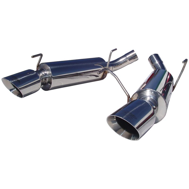 MBRP Mustang GT 5.0/Shelby GT500 Dual Mufflers Axle Back