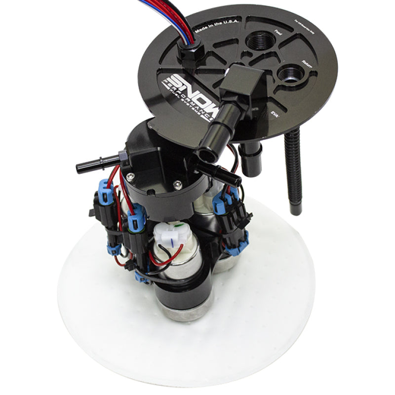 Snow Performance SNF-52501X for Chevrolet Camaro 6th Gen Xtreme Version Fuel Hat (3 Pump)
